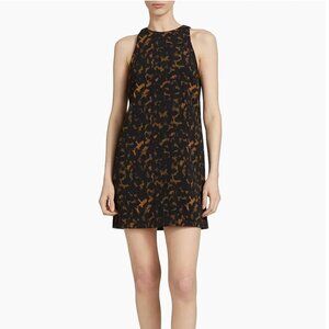 Theory Tortoise Shift Mini Dress NWT